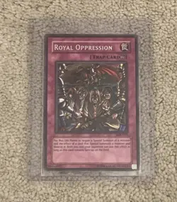 Royal Oppression HP Rare (LOD-091, Unlimited) Yugioh Card - Image 1