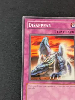 Yugioh TCG - 1x Disappear - LOD-089 - NM/LP - Vintage Unlimited Edition Common - Image 3