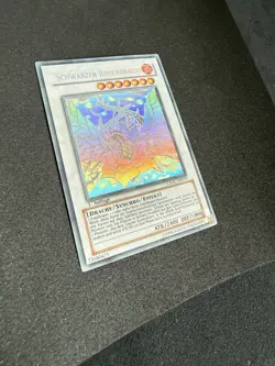 Yugioh Karte Schwarzer Rosendrache Ghost Rare 1. Auflage Synchro CSOC-DE039 - Image 3