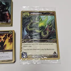 World of Warcraft WoW TCG Magtheridon's Lair Raid Deck Complete Treasure Pack... - Image 3