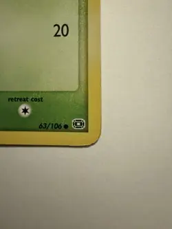 Pokemon Card - Shroomish Emerald 63/106 Common Reverse Holo Stamped - Image 5