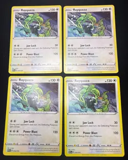 Rayquaza M24 014/015 x4 | Mcdonalds Dragon Discovery 2025 | Pokemon Card - Image 1