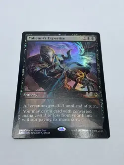 Yahenni's Expertise - Foil Game Day Promo - MTG - Extended Art - Magic - Image 2
