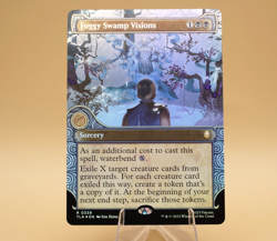 Foggy Swamp Visions | 339 | Rare | Showcase | Foil | Avatar | MTG - Image 1