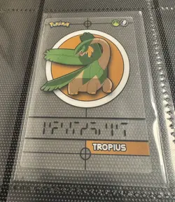 Merlin Pokemon Magic Message Karte/Cards 2006 Tropius Deutsch - Tropius German - Image 1