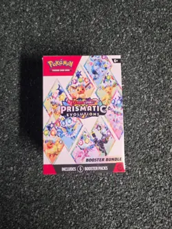 Pokemon TCG Scarlet & Violet Prismatic Evolutions Booster Bundle New Sealed - Image 1