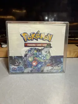 Pokemon Stellar Crown Booster Box w/ Protective Case - Image 1