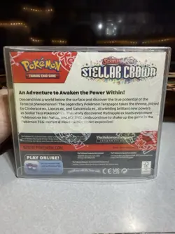 Pokemon Stellar Crown Booster Box w/ Protective Case - Image 2