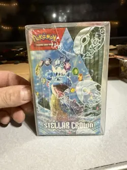 Pokemon Stellar Crown Booster Box w/ Protective Case - Image 3
