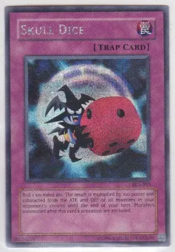 JP) Yugioh - Konami - Yu-Gi-Uh! - Skull Dice - EDS-003 - Trading Card - Image 1