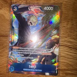 Sanji OP15-047 Rare Alt Art One Piece Card Game ENGLISH NM - Image 1