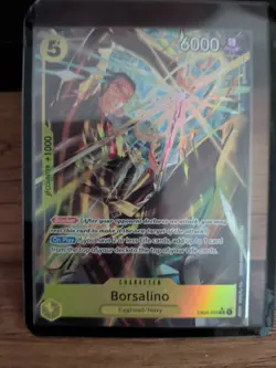 Borsalino EB04-058 SR Alt Art (MINT) Pack Fresh (on hand) ENGLISH One Piece CCG - Image 1