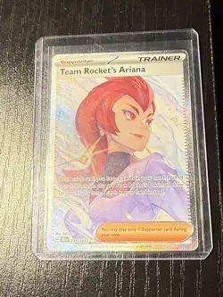 Team Rockets Ariana Holo Card Destined Rivals Series 237/182 - Image 3
