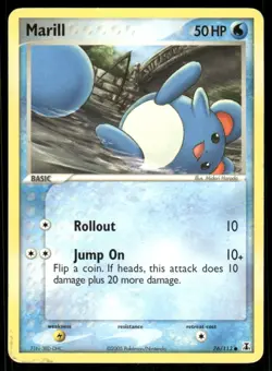 Pokemon Cards Marill 76/113 Delta Species Common MP - Image 1
