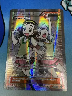 Teammates 160/160 XY Primal Clash Full Art Ultra Rare 2015 Pokemon Card - Image 1