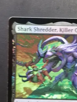 TMNT MTG Shark Shredder, Killer Clone [TMT] #320 Alt Art Foil Bundle Promo Excl - Image 2