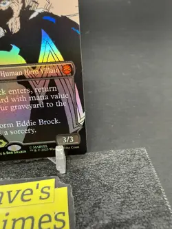 Eddie Brock (0233) (Borderless) Marvel's Spider-Man Foil - Image 4