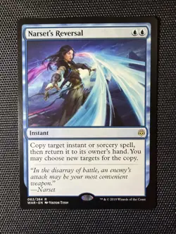 1x Narset's Reversal Normal NM-Mint, War of the Spark MTG Magic - Image 3
