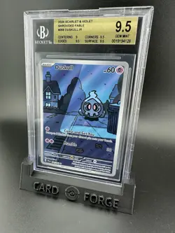 Pokemon TCG Duskull Shrouded Fable Illustration Rare Card 068/064 BGS 9.5 - Image 1