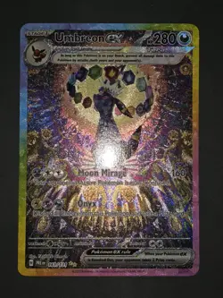 Pokemon Umbreon EX 161/131 Special Illustration Rare Holo Sv Prismatic Evolutio… - Image 1