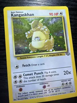 Pokemon Kangaskhan 5/64 Holo Jungle Unlimited 1999 - Image 1