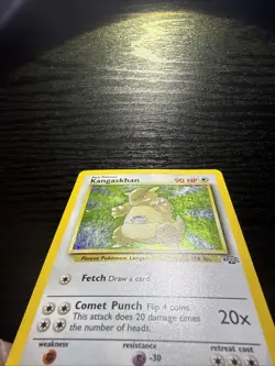 Pokemon Kangaskhan 5/64 Holo Jungle Unlimited 1999 - Image 2