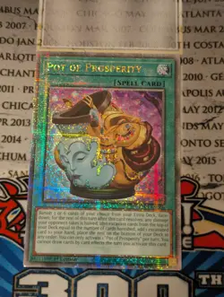Pot of Prosperity-Quarter Century Secret Rare-RA01-EN066-1st Edition-Yugioh! - Image 1