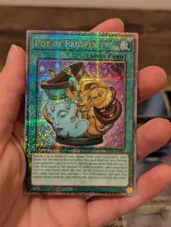 Pot of Prosperity-Quarter Century Secret Rare-RA01-EN066-1st Edition-Yugioh! - Image 2