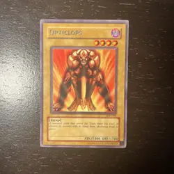 Yu-Gi-Oh! TCG Opticlops Legacy of Darkness LOD-009 Rare MP - Image 1