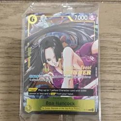 Bandai Boa Hancock Release Event Winner P-115 Foil Special One Piece CCG - Image 1