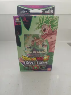 Dragon Ball Super Card Game - Rising Broly (SD08) Starter Deck Sealed #2 - Image 2