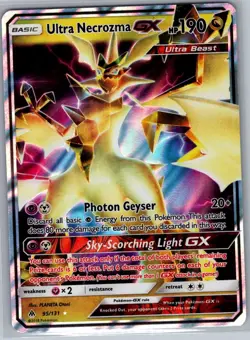 Ultra Necrozma GX 95/131 SM - Forbidden Light - Pokemon Card - NM - Image 1