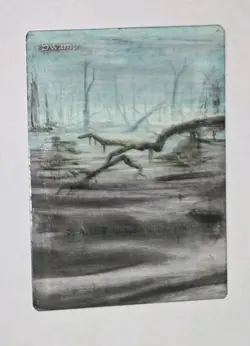 Swamp (A) Fourth Edition MTG Magic The Gathering ALTERED - Image 1