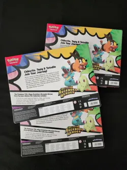 Pokemon TCG Ascended Heroes First Partner Deluxe Pin Collection BRAND NEW x 3 - Image 5