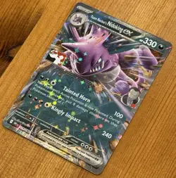 Team Rocket's Nidoking ex 119/182, NM Stamped Promo, Prize Pack Series 8, Play! - Image 2