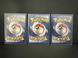 Pokemon Base Set Lot Pikachu Charmander Bulbasaur Vulpix Ponyta WOTC 1999 - Image 5