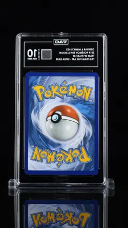 GENGAR & MIMIKYU 2019 POKEMON SUN & MOON #164/181 TEAM UP TAG GEM MINT 10 - Image 2