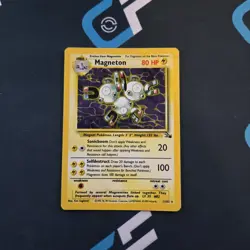 Magneton 11/62 Fossil Holo Rare Pokemon TCG - Image 1