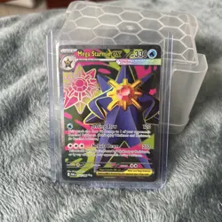 Mega Starmie EX 102/088 Full Art Ultra Rare Pokemon TCG: Perfect Order - Image 1