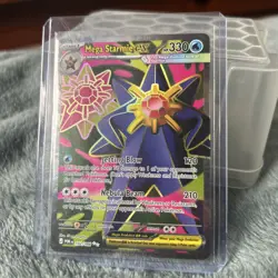 Mega Starmie EX 102/088 Full Art Ultra Rare Pokemon TCG: Perfect Order - Image 2