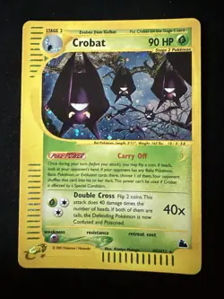Crowbat Skyridge Holo H5/H32 Pokemon Card 2003 - Image 1