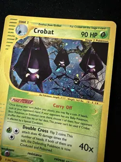 Crowbat Skyridge Holo H5/H32 Pokemon Card 2003 - Image 2