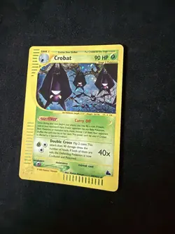 Crowbat Skyridge Holo H5/H32 Pokemon Card 2003 - Image 3
