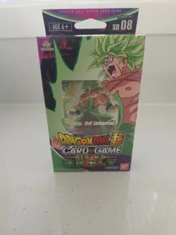 Dragon Ball Super Card Game - Rising Broly (SD08) Starter Deck Sealed #1 - Image 2