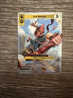 Sun Wukong Holofoil Metazoo 2025 Base Set MZ1 180/214 Super Rare Card - Image 1