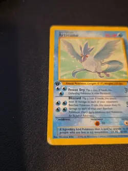 Pokemon TCG Articuno Fossil 17/62 1st Edition Non-Holo Rare Card HP - Image 2