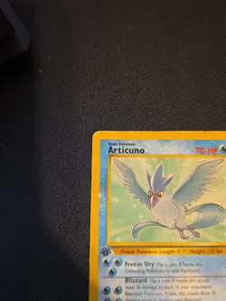 Pokemon TCG Articuno Fossil 17/62 1st Edition Non-Holo Rare Card HP - Image 5