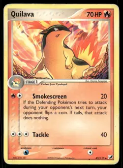 Pokemon Cards Quilava 45/115 Unseen Forces Uncommon MP - Image 1