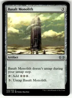 Double Masters Basalt Monolith Masters/Uncommon - Image 1