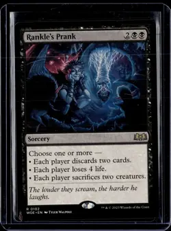 Rankle's Prank - 102 - WOE - NM - MTG Magic the Gathering - Image 1